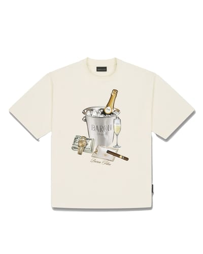 Oversized Backprint T-Shirt Baron Beach Bill