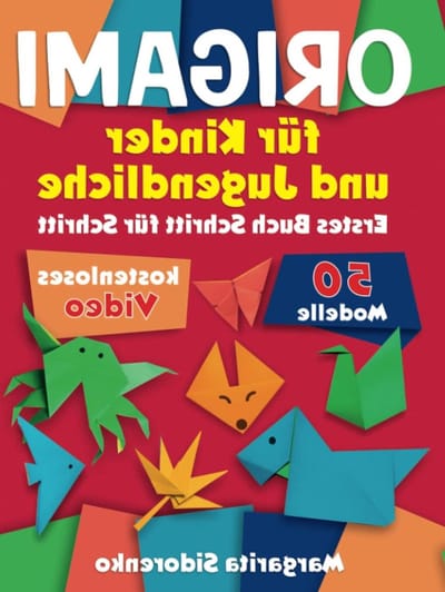 Origami Boek - Vouwkunst Gids - Creatief Knutselen - 50 Modellen Stap - 87 Pagina's - Full Color