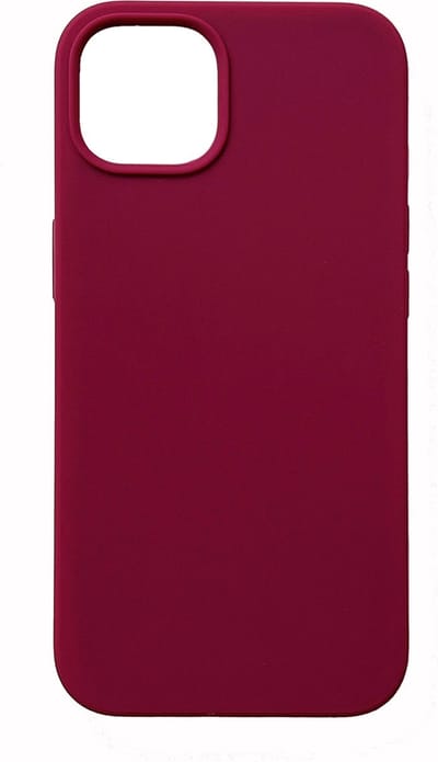 Casemania Hoesje Geschikt voor Apple iPhone 13 Pro - Burgundy - Liquid Siliconen Back Cover
