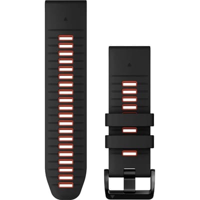 Garmin Quickfit® 26 Mm Siliconen Bandje Zwart,Grijs
