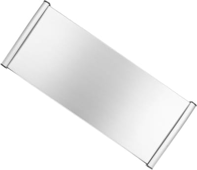 Naambordje Deur - Naamplaat Aluminium - Kantoor Decoratie - Stevig Materiaal - 30x12cm - Zilver