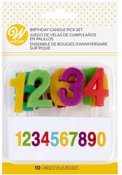 Wilton Kaarsen Cijfers set/10