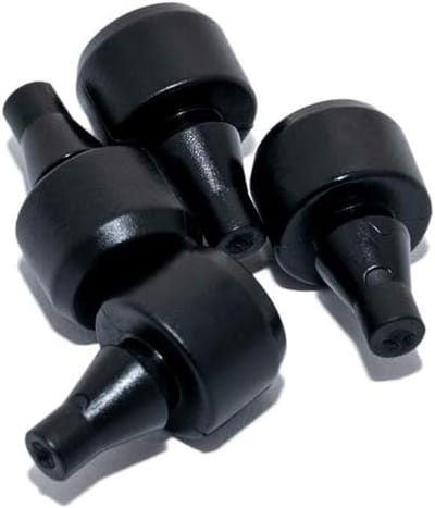 Motor Accessoires - Rubberen Stops - Bagage Bescherming - Set van 4 - 17.5 cm - Zwart