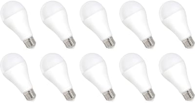 Spectrum LED Lamp E27 15W - 230V - 1550 Lumen - 4000K Neutraal Wit - Natuurlijk Licht - Energiezuinig - 10 stuks
