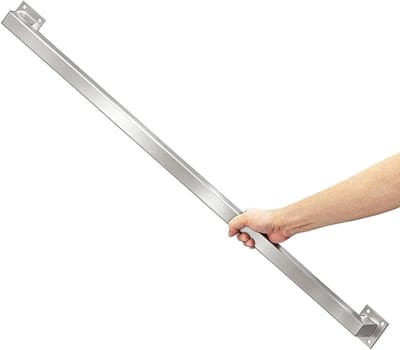 Trapleuning Binnen - Muurleuning Trap - Veiligheid Verhogen - Stevig Roestvrij Staal - 3 Meter - Zilver