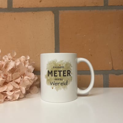 mok liefste METER | allerliefste Meter van de hele wereld | liefste meter | meter vragen | meter worden | peettante vragen | peettante worden | cadeau | geschenkdoos | giftbox