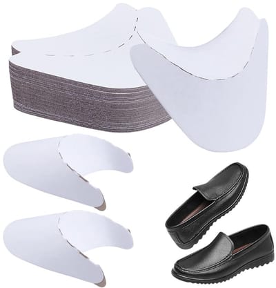 Dailygoods- Schoen Inzetstukken 40 Paar - Papieren Binnensteun - Voorkomt Deformatie - Geschikt voor Sneakers/Schoenen - 99x124mm - Wit - Schoensteunen