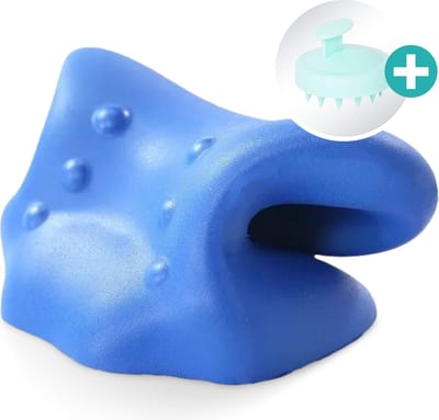 Nekstretcher - Nekmassage apparaat - Massagekussen Tegen Nekpijn - Hoofdkussen tegen Nekklachten - Nekkussen