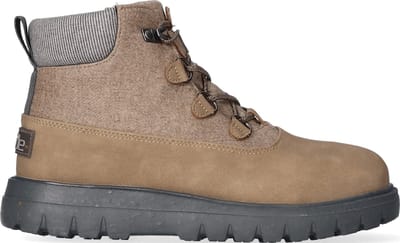 HEYDUDE Tonya Eco Shield Dames Veterboots Brown | Bruin | Nylon | Maat 37 | 122501500