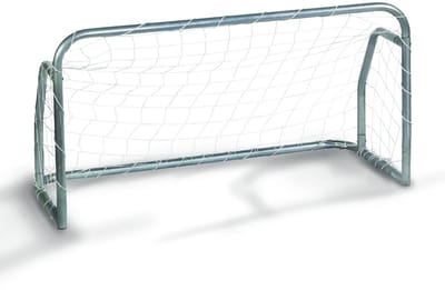 Avyna Voetbaldoel 150x80x70 cm – Compact Stalen Doel – Inclusief Net – Weerbestendig & Stevig
