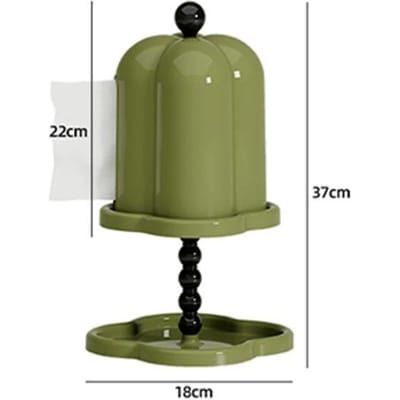 1PC Toiletpapierdoos Zonder Ponsen High-End En Luxueus Dubbellaags Schap Verzegeld Stofdicht Met Deksel Vintage Papieren Doos