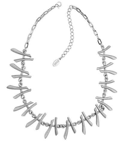 Behave Ketting mat zilver kleur 40 cm