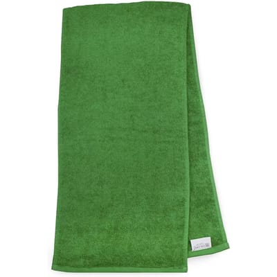 The One Towelling Sporthanddoek - 30 x 130 cm - Nek Handdoek - 100% Gekamd katoen - 450 gr/m² - Fitness handdoek - Groen