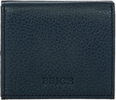 BRIC'S Leren Portemonnee Gondola Calla Wallet Night Blue Donkerblauw
