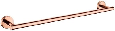 Handdoekbeugel mat rosé goud Rond