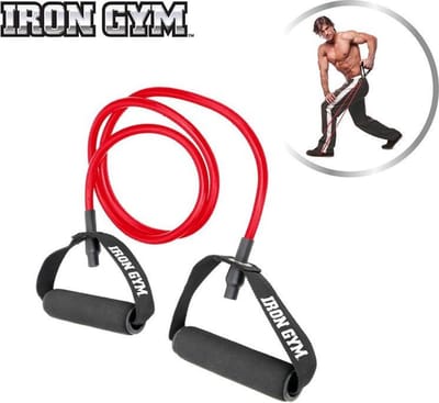 Iron Gym Weerstandsband Tube Trainer Verstelbaar - Fitness Elastiek