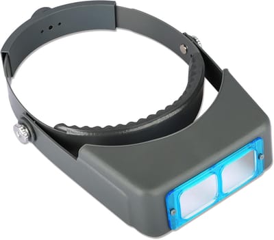 Vergrootglas Hoofdband met Vier Wissellensjes voor Precisiewerk