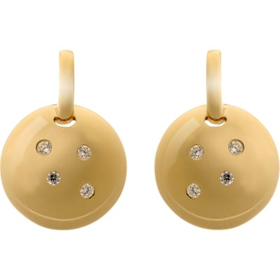 Orphelia 'Linn' Dames 925 Sterling Zilver Oorbellen - Goud ZO-7130/G