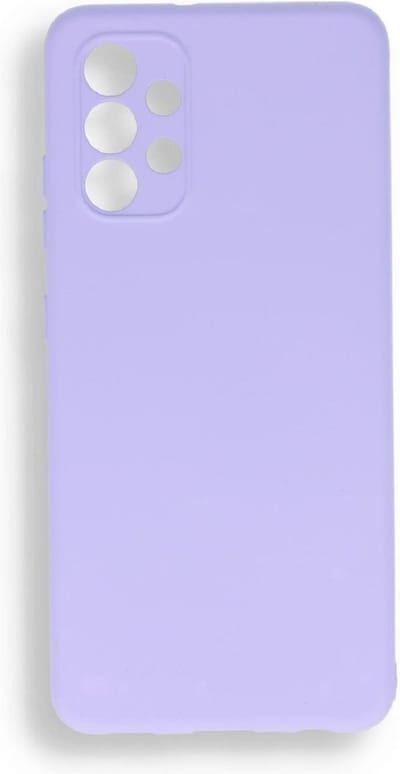 Siliconen back cover case - Geschikt voor Samsung Galaxy A72 5G - TPU hoesje Lila (Violet)