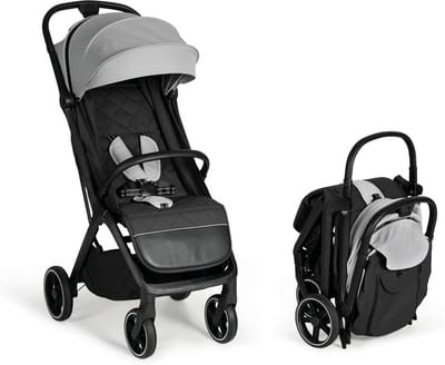 Lichte Kinderwagen met Automatische Vouwfunctie voor Baby's en Peuters (Geboorte tot 22 kg)