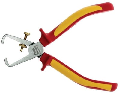 Geïsoleerde Striptang - Draadstripper Kabelstripper - Veilig Elektrisch Werk - 1000 Volt Geïsoleerd - 4.5 mm Snijbreedte - Rood