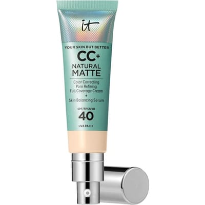 It Cosmetics Your Skin But Better CC+ Natural Matte SPF40 Foundation - Matte & Stralende Finish - Fair Warm - 32ml