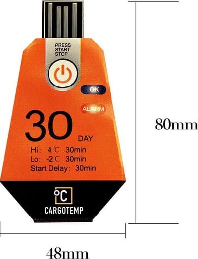 Temperatuur recorder/Datalogger RC-17