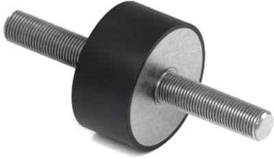 Rubbermagazijn - Trillingsdemper - Type A - 20x10mm - M6 - Set 10 stuks
