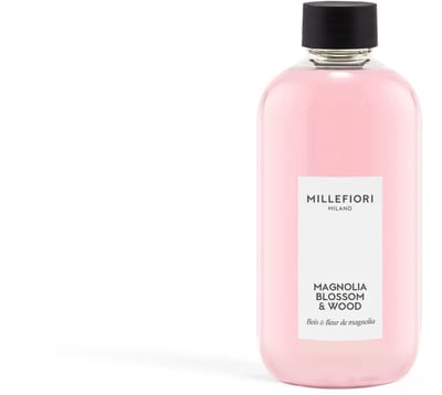 Millefiori Milano - Navulling voor Geurstokjes 250 ml - Magnolia Blossom & Wood - 4-5 maanden