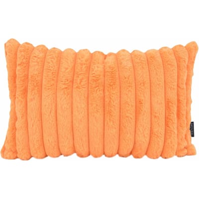 NOVÉE Rosie rib oranje | 30 x 50 cm | kussenhoes | polyester