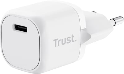 Trust Maxo - 20W USB-C Oplader - Fast Charge - Adapter – voor Telefoon Tablet – Wit