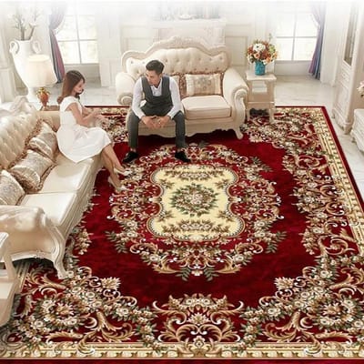 Europese Luxe Tapijten voor Woonkamer 200x300 Decoratie Huis Grote Oppervlakte Kleden Slaapkamer Decor Lounge Kleed Wasbare Vloermatten 60*90cm