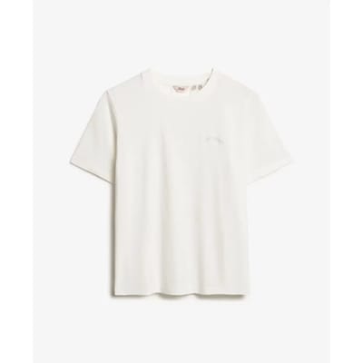 Superdry - Essential T-shirt met geborduurd logo - Dames - T-shirts
