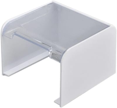 Deurbel Cover - deurbel hoes - deurbelhoes - deurbel kap - deurbel overkapping - deurbel bescherming - Deurbelhoes Weerbestendig - Regenhoes voor deurbel - Deurbel Waterdichte Hoes - 10*9.5*7 cm - Wit