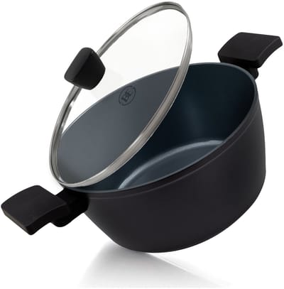 BE Living Braadpan - Ø 24 cm - Keramisch - Inductie Pan - PFAS Vrij Anti Aanbak - Kookpan - Delight Series