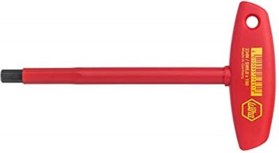 Wiha 27930 VDE Inbusschroevendraaier Sleutelbreedte (metrisch): 6 mm Koplengte: 150 mm Afmeting, lengte: 182 mm