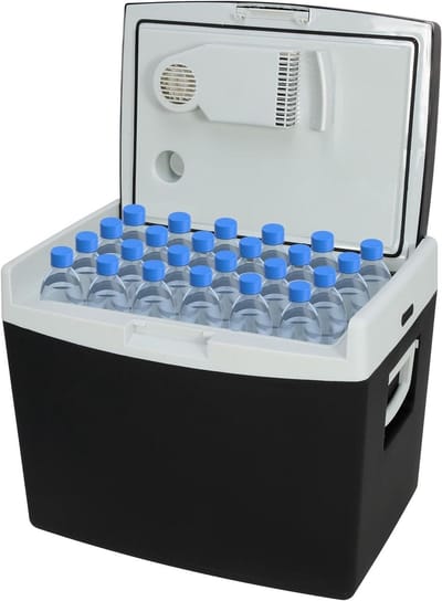Elektrische koelbox - Koelbox Frigobox - Dranken koelen - Koelen en verwarmen - 40 liter - Zwart