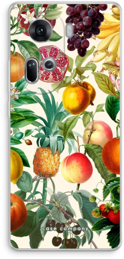 Case Company® - Hoesje geschikt voor Oppo Reno 11 hoesje - Classic Flora - Soft Cover Telefoonhoesje - Bescherming aan alle Kanten en Schermrand