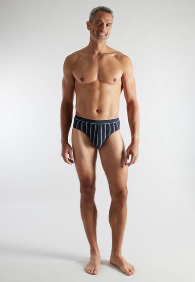 CECEBA Bamboo - Herenslip - 2-pack - Blauw