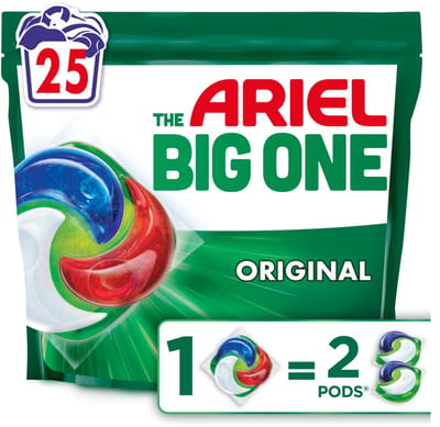 Ariel 3in1 Wasmiddel Pods The Big One Original - 25 wasbeurten
