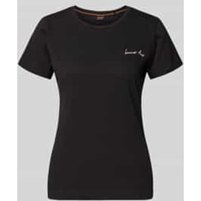 regular fit T-shirt van puur katoen model 'C-Elove_4'