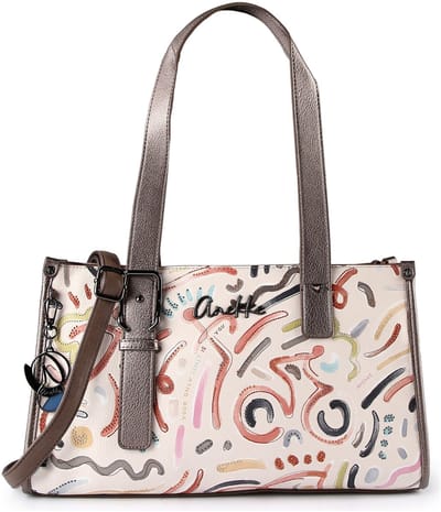 Anekke schoudertas Muse Olympia Shoulder Bag Multicolor crème