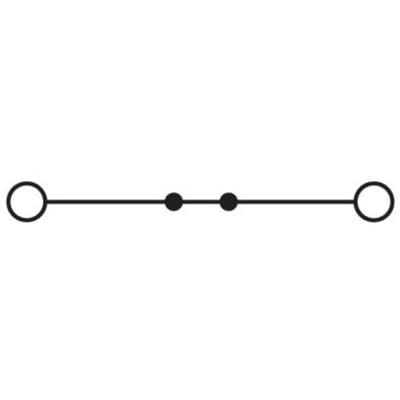 Phoenix Contact 3047676 Doorgangsklem 16 mm Schroeven Zwart, Geel 50 stuk(s)