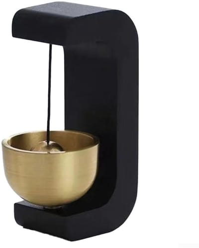 Dailygoods- Deurwindgong Handgemaakt - Magnetisch - Koperen Ring - Duurzaam - Rustgevende Geluiden - Ambachtelijk Vakmanschap - Windgong