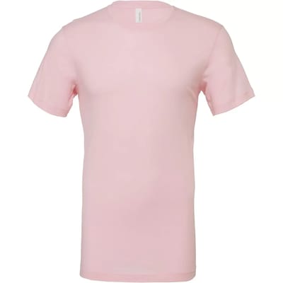 Bella+Canvas Unisex Jersey Short Sleeve Tee CV3001 - SOFT PINK - XS