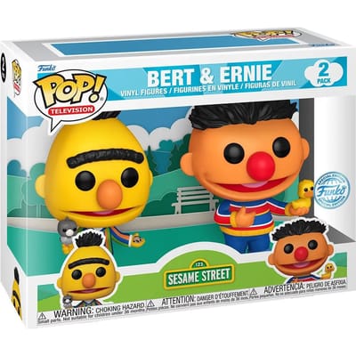 Beeldje Funko Sesame Street Bert & Bernie Exclusive (x2)