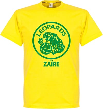 Zaire Leopards T-Shirt - Geel - L