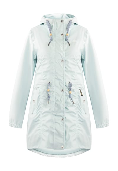 Schmuddelwedda Mackintosh bridgeport Dames Blauw-umint-280