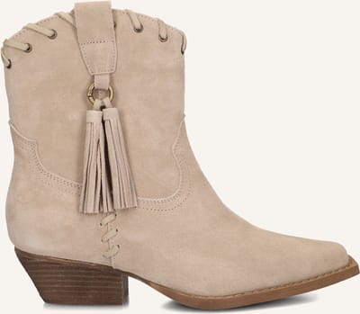 BLASZ Shn3a231-43 Enkellaarsjes - Enkelboots met rits - Dames - Beige - Maat 37