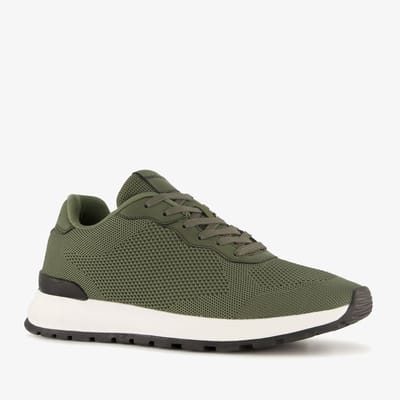 Hush Puppies heren sneakers groen - Maat 41 - Uitneembare zool